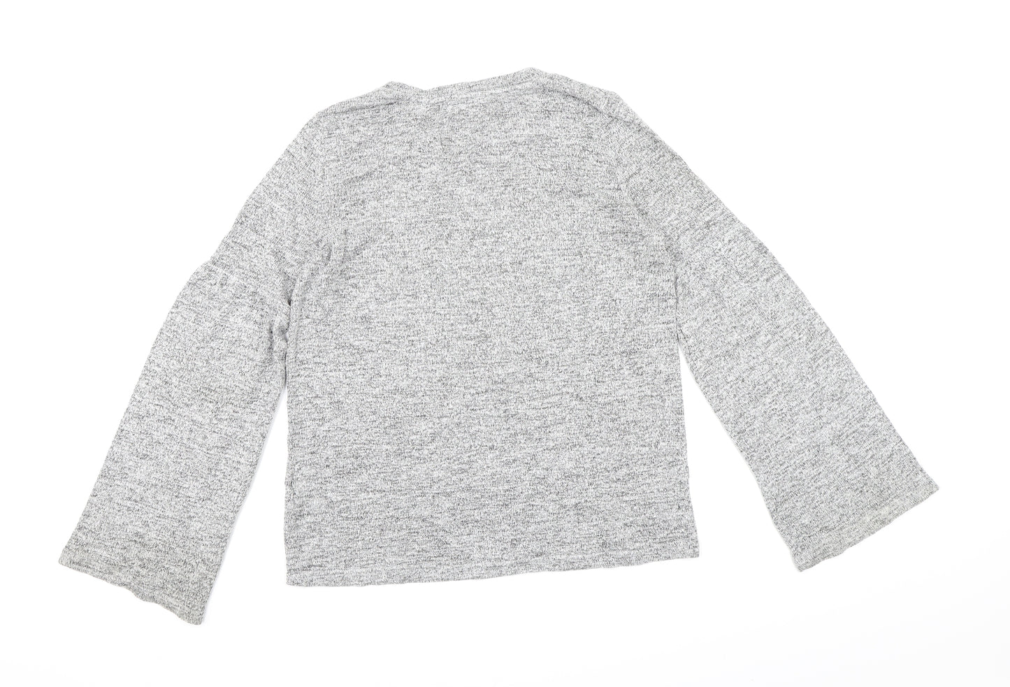 VERO MODA Womens Grey  Knit Pullover Jumper Size M
