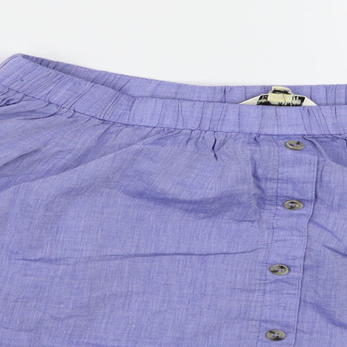 Miss Selfridge Womens Blue   Basic Blouse Size 8