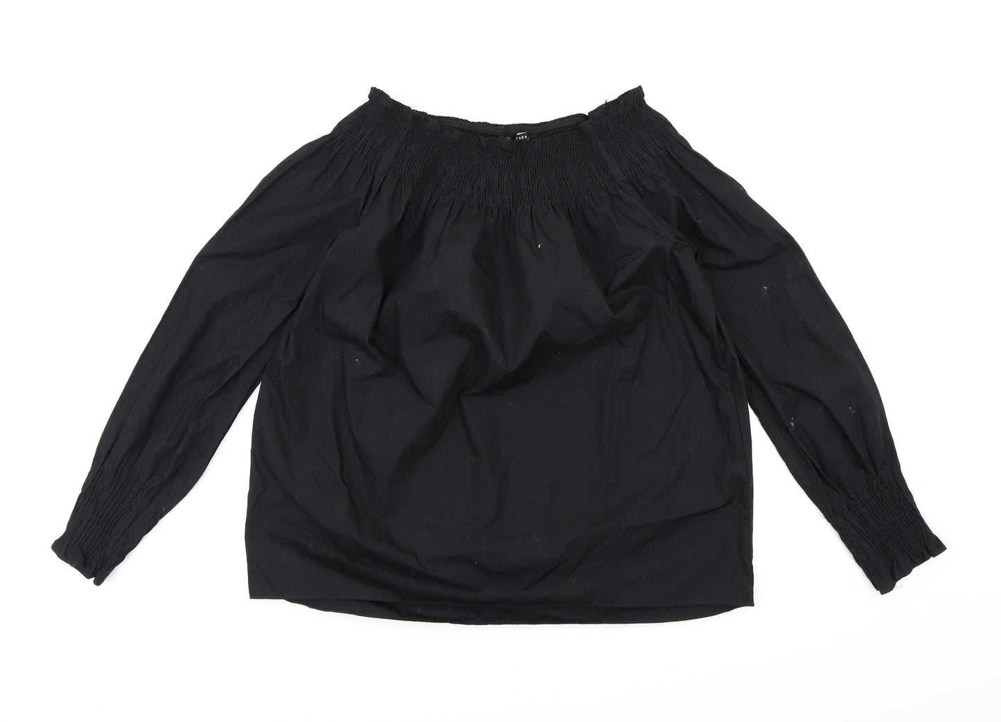 Zara Womens Black   Basic Blouse Size XS