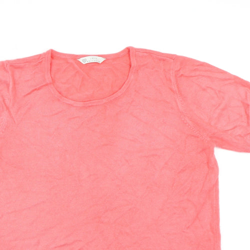 BHS Womens Pink  Knit Pullover Jumper Size 12