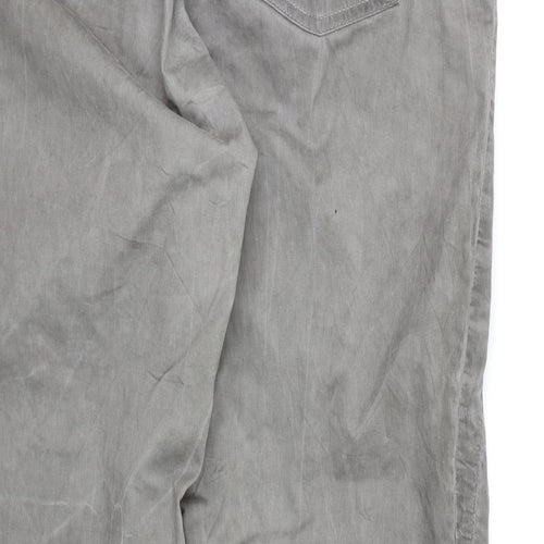 Bessie Mens Grey   Straight Jeans  L27 in