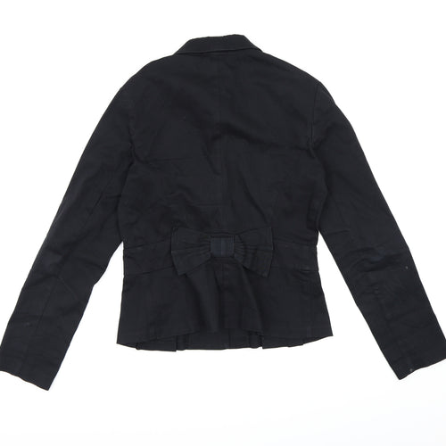 Lux Womens Black   Jacket Blazer Size L