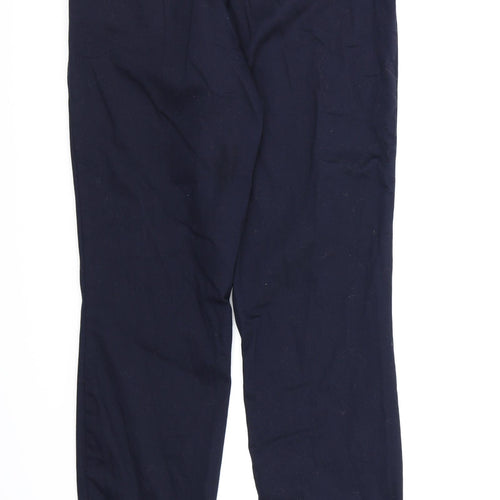 H&M Womens Blue   Trousers  Size 12 L26 in