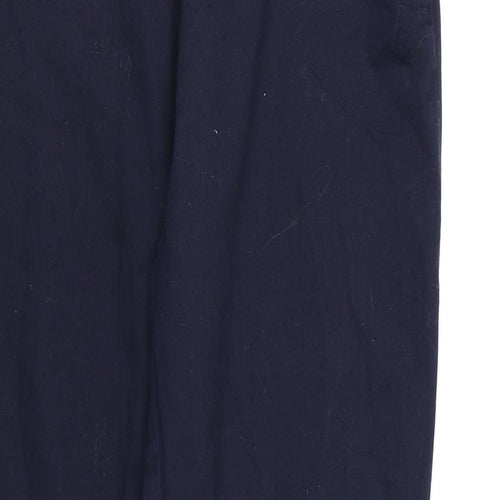 H&M Womens Blue   Trousers  Size 12 L26 in