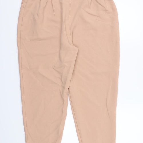 ASOS Womens Pink  Rayon Bloomer Trousers Size 12 L26 in