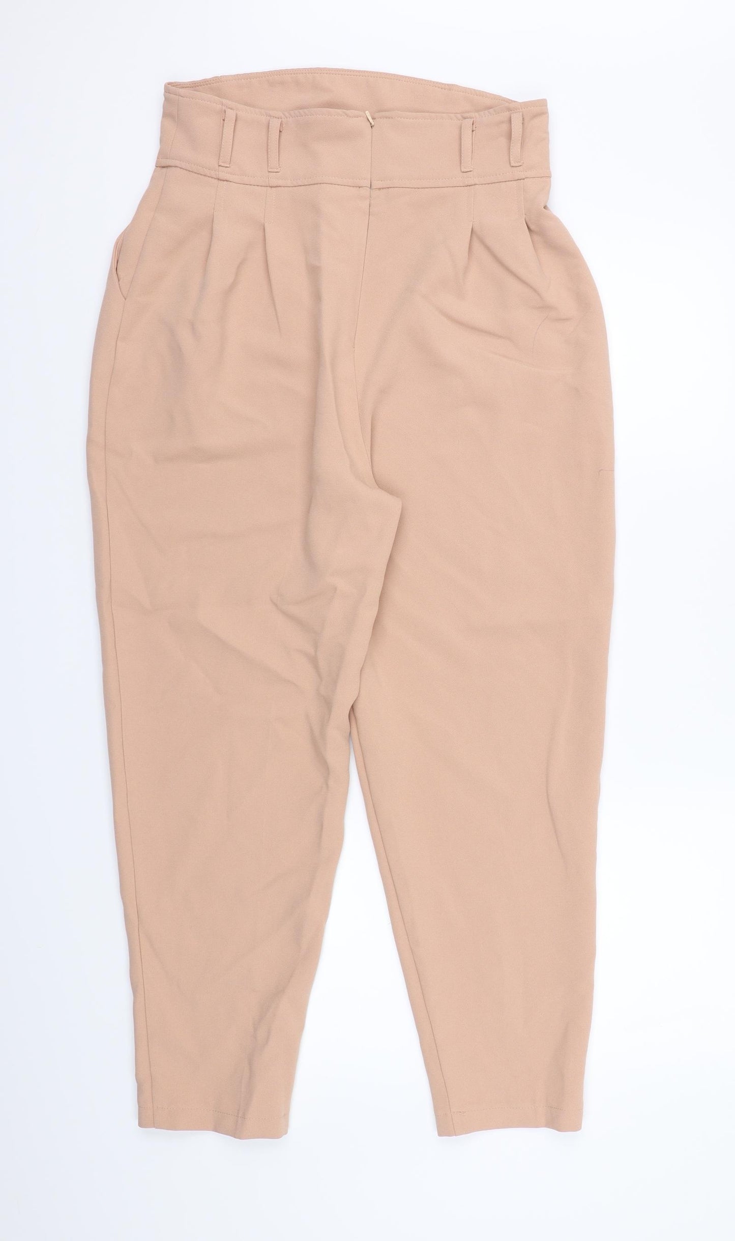 ASOS Womens Pink  Rayon Bloomer Trousers Size 12 L26 in