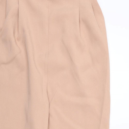 ASOS Womens Pink  Rayon Bloomer Trousers Size 12 L26 in