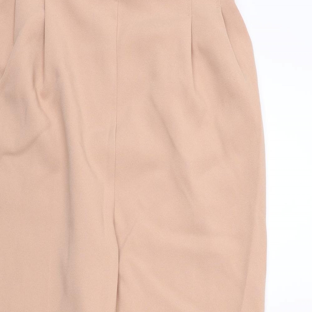 ASOS Womens Pink  Rayon Bloomer Trousers Size 12 L26 in