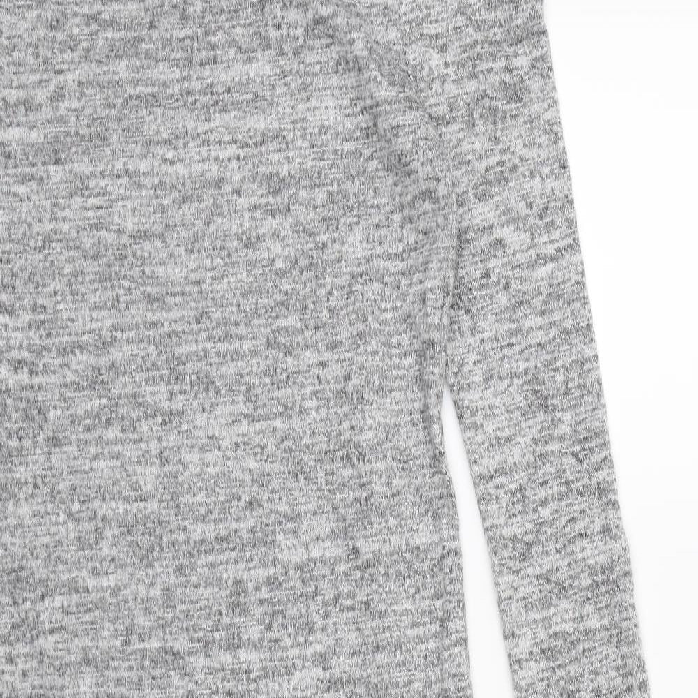 Missguided Womens Grey  Knit Jumper Dress  Size 12