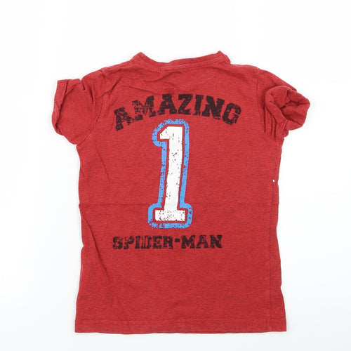 NEXT Boys Red   Basic T-Shirt Size 5 Years  - Spider-Man