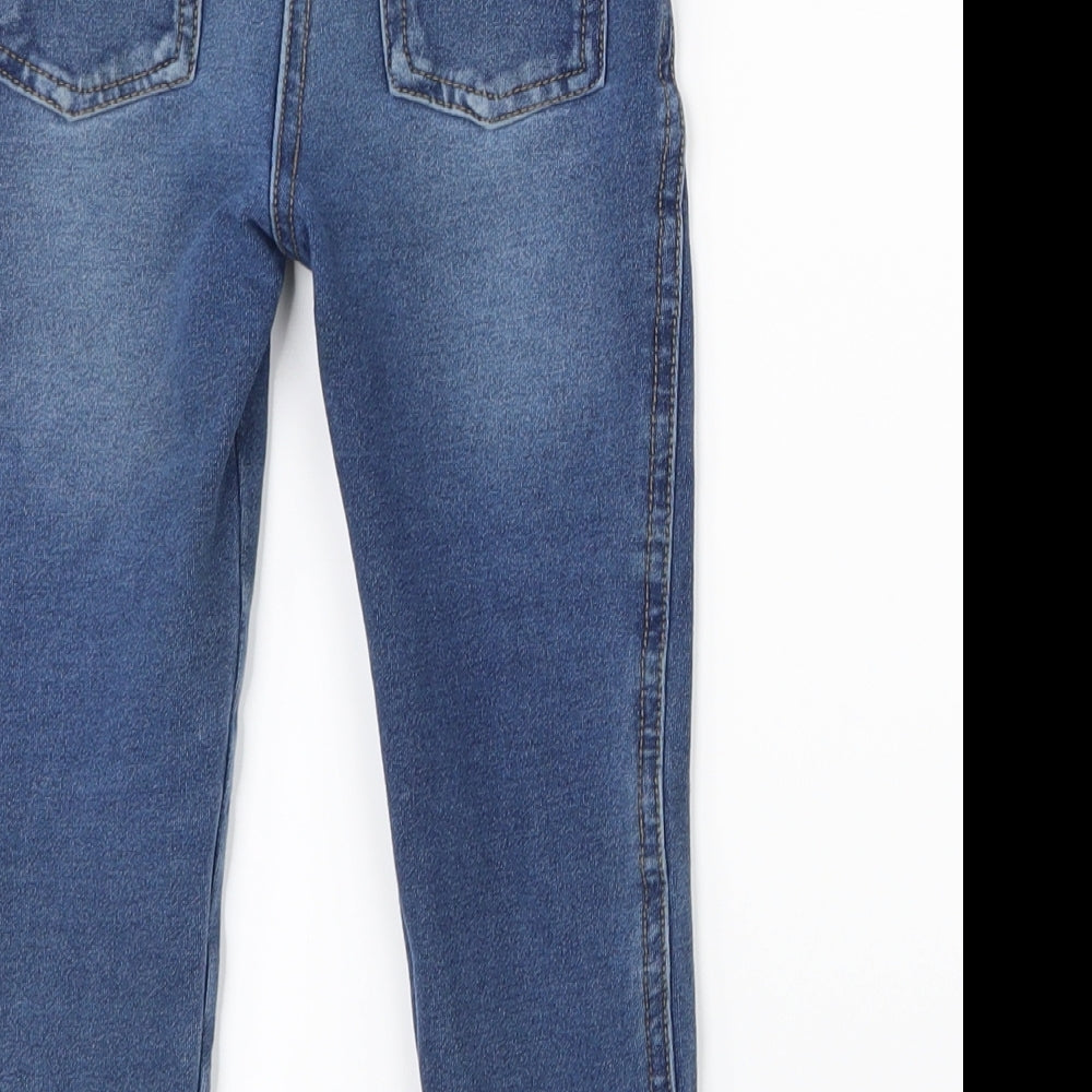 Matalan Boys Blue  Denim Straight Jeans Size 3-4 Years