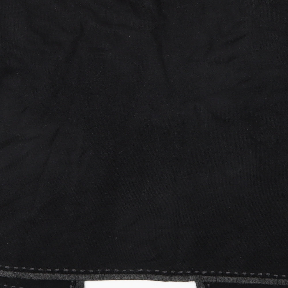 Bonmarché Womens Black  Knit Cardigan Jumper Size M