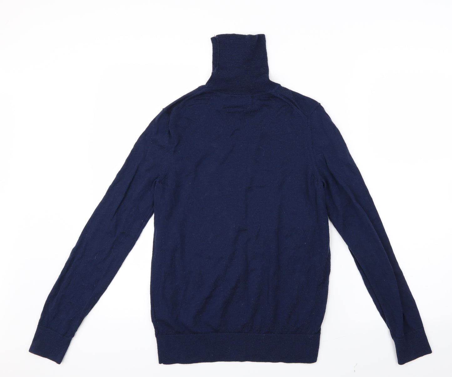 Marks and Spencer Womens Blue  Knit Basic T-Shirt Size 8