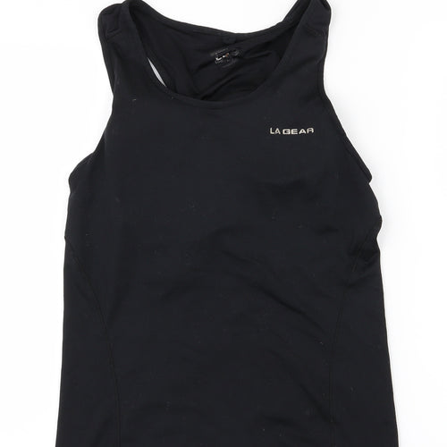 LA Gear Womens Black   Basic T-Shirt Size 12