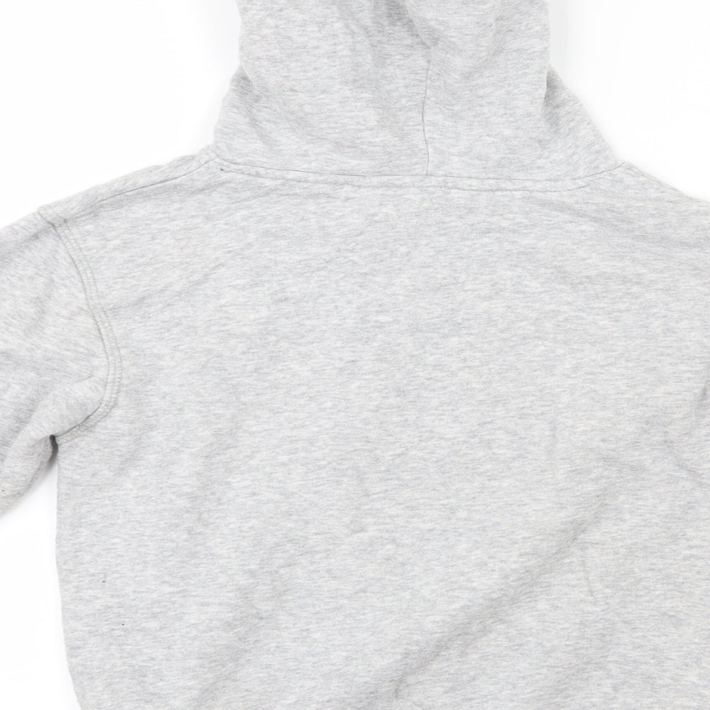 H&M Boys Grey   Pullover Hoodie Size 7-8 Years  - Dinosaur