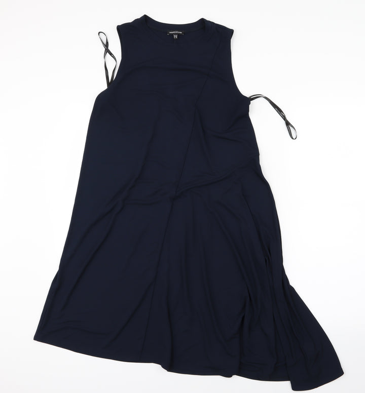 Warehouse Womens Blue   A-Line  Size 10