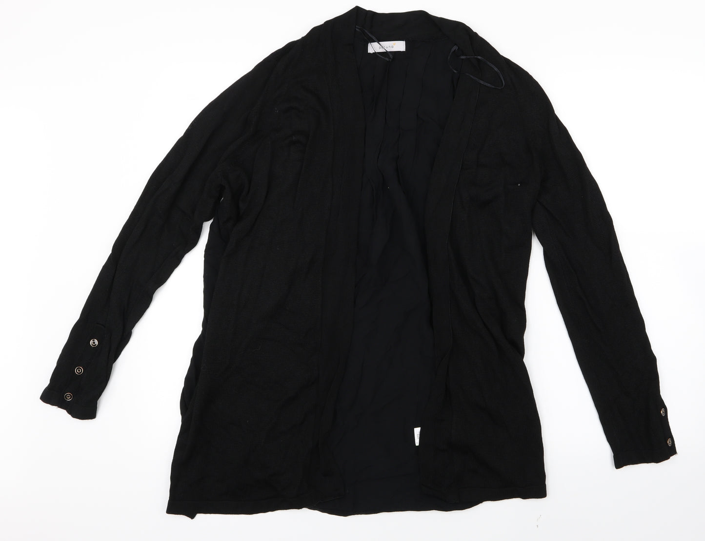 Per Una Womens Black   Cardigan Jumper Size L