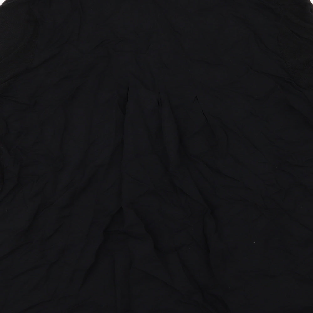 Per Una Womens Black   Cardigan Jumper Size L