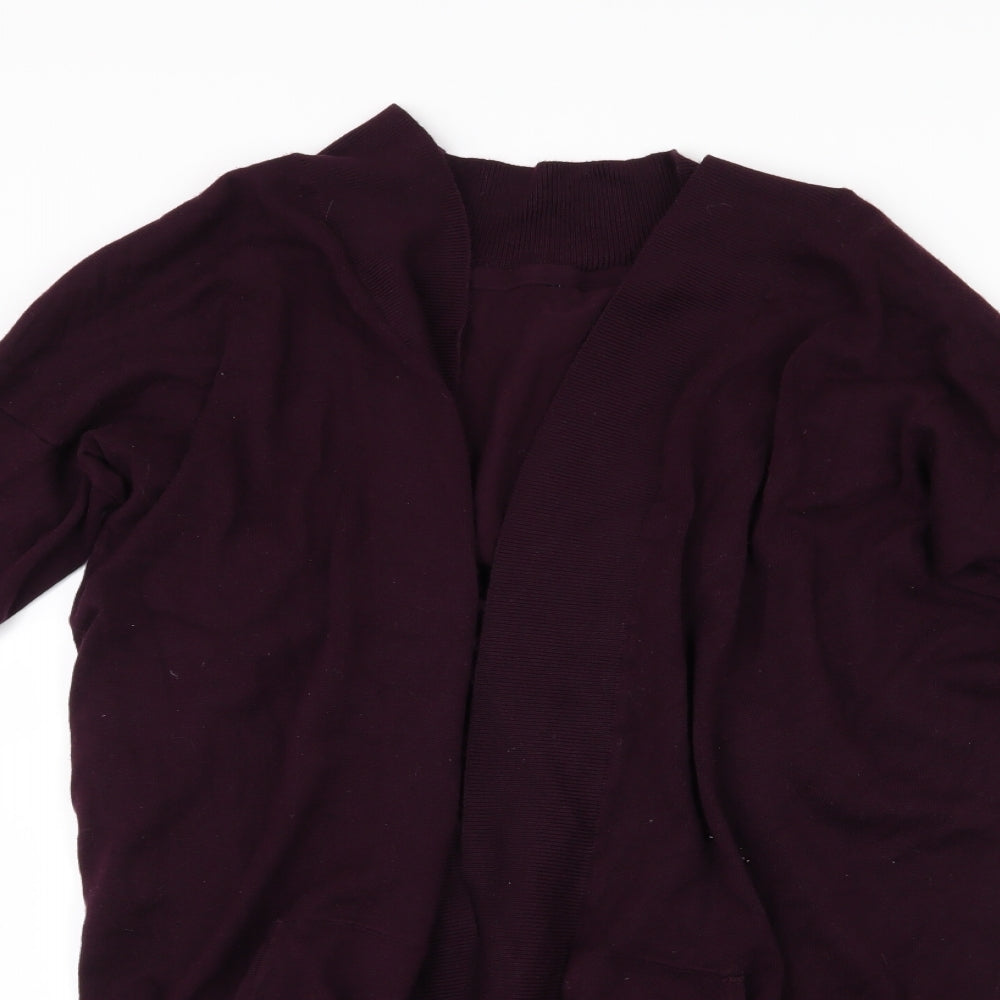 Capsule Womens Purple  Knit Cardigan Jumper Size 20