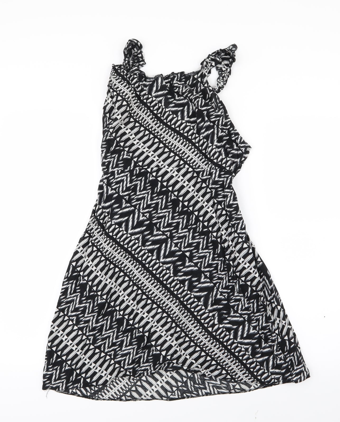 Wallis Womens Black Geometric  Mini  Size M