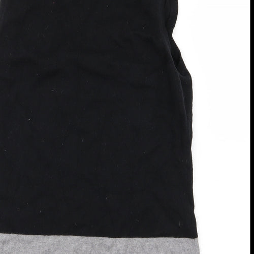 Gordon Smith Womens Black  Knit Pullover Jumper Size M