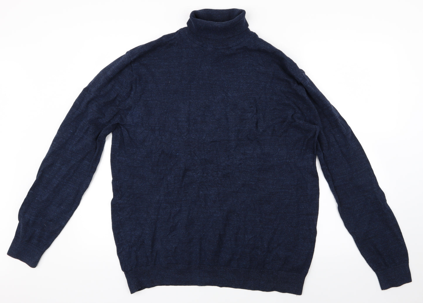 NEXT Mens Blue  Knit Pullover Jumper Size XL