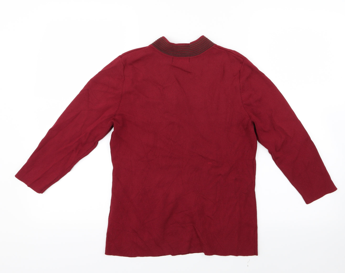 Berkertex Womens Red   Basic Blouse Size 14