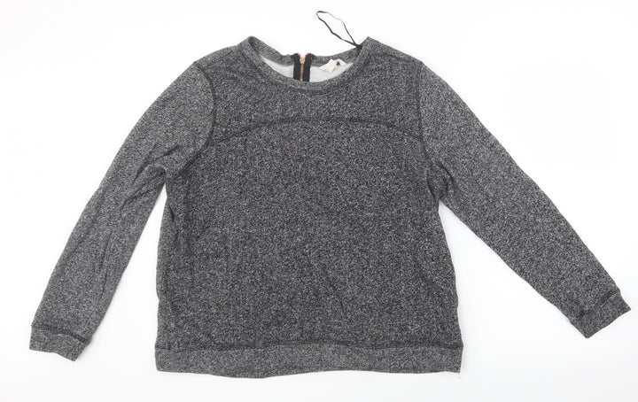H&M Womens Grey  Knit Pullover Jumper Size 14