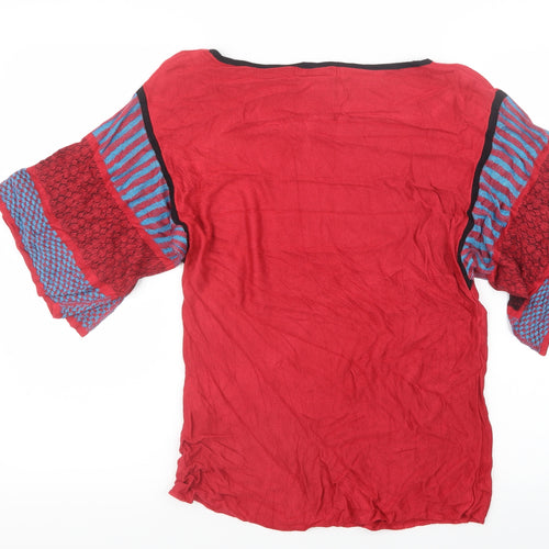 Coleen x Womens Red   Basic Blouse Size 12