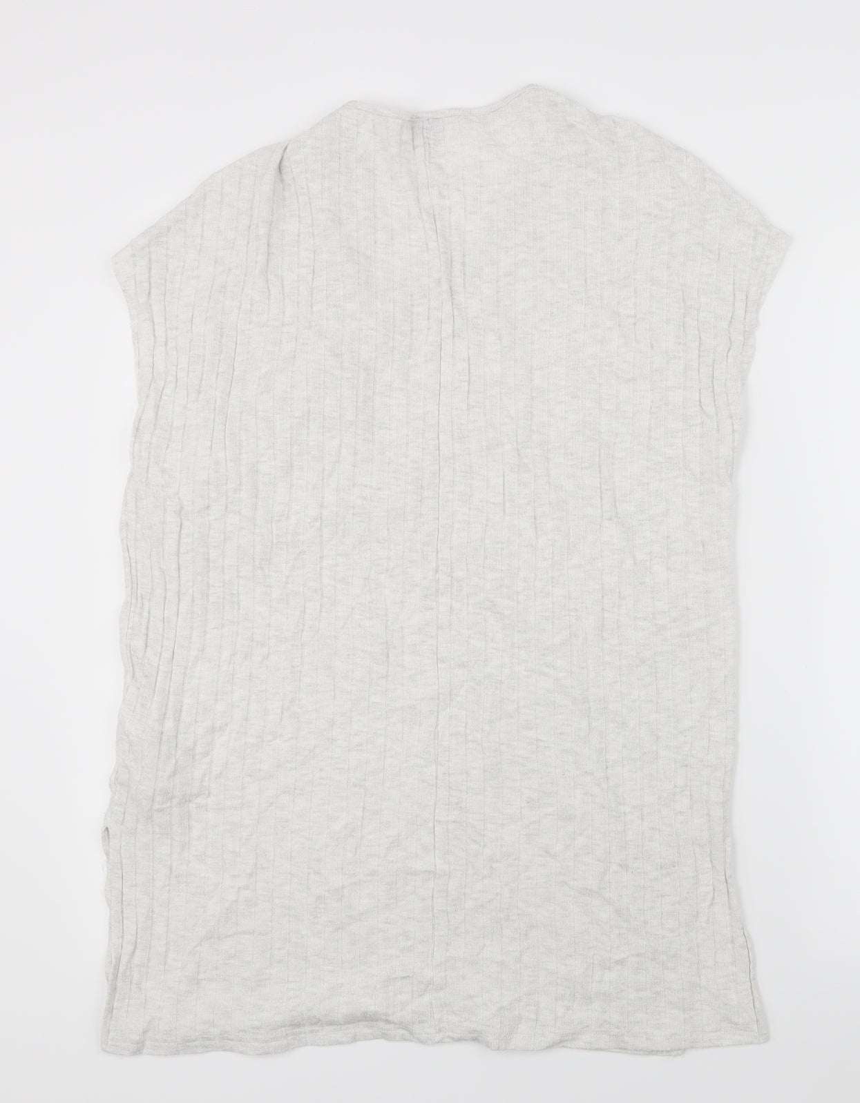 Topshop Womens Grey   Basic T-Shirt Size 14