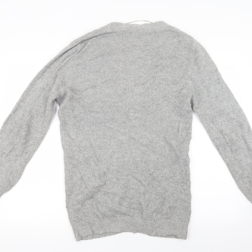 Atmosphere Womens Grey  Knit Cardigan Jumper Size 14