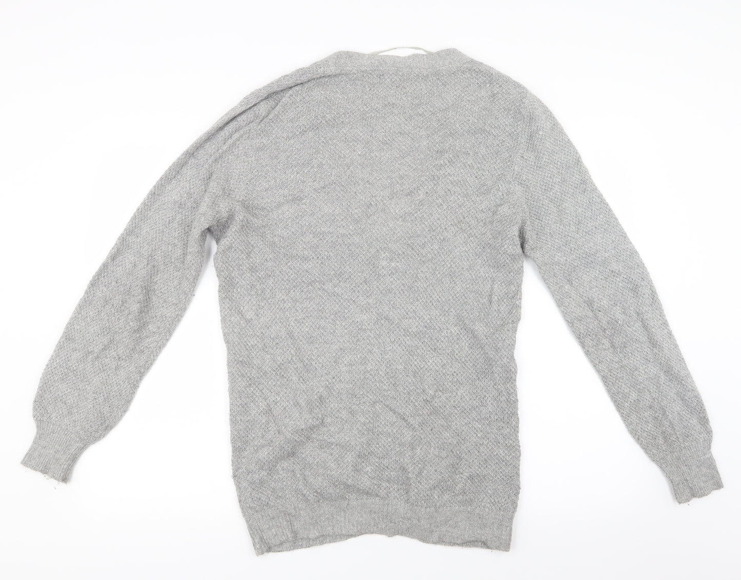 Atmosphere Womens Grey  Knit Cardigan Jumper Size 14