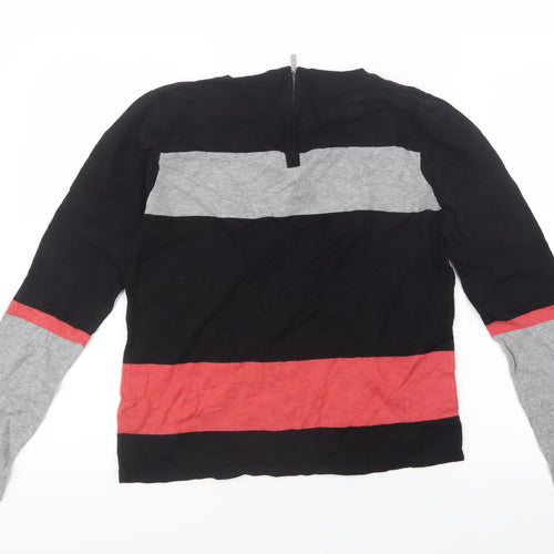 NEXT Womens Black  Knit Pullover Jumper Size 10