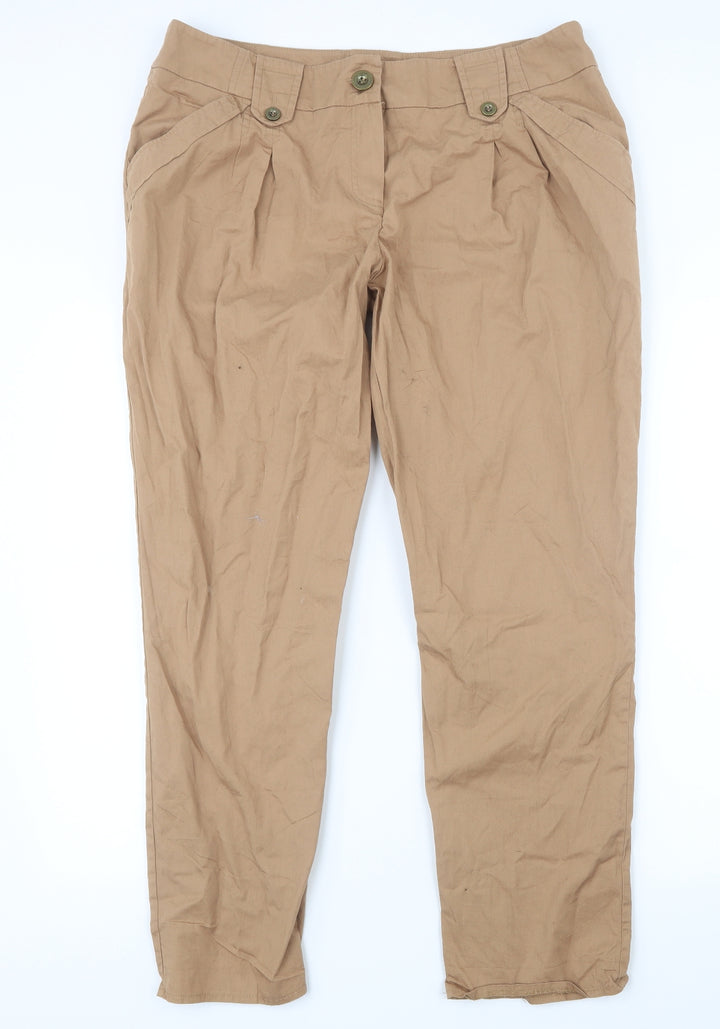 Select Womens Beige   Trousers  Size 16 L28 in