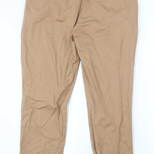 Select Womens Beige   Trousers  Size 16 L28 in