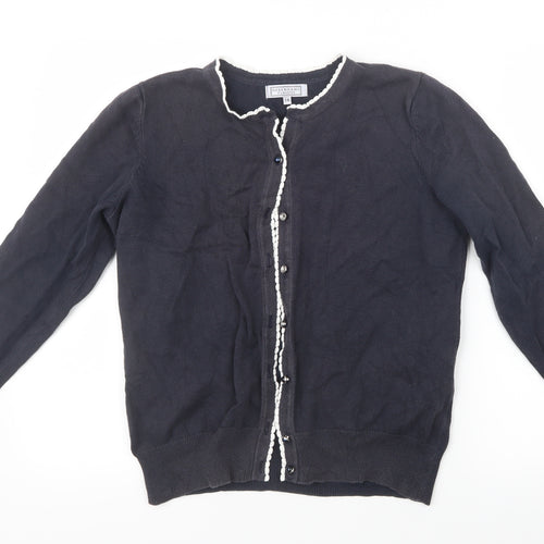Debenhams Womens Blue  Knit Cardigan Jumper Size 14