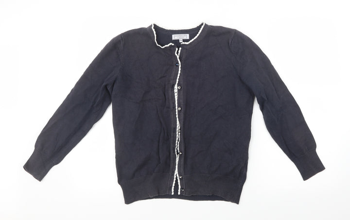 Debenhams Womens Blue  Knit Cardigan Jumper Size 14