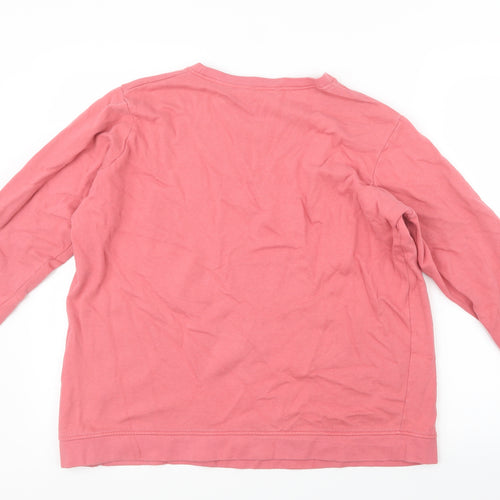 Pep&Co Womens Pink   Pullover Jumper Size 14