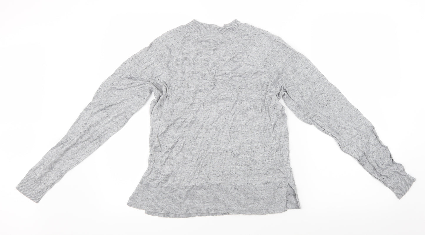 H&M Womens Grey   Basic T-Shirt Size S