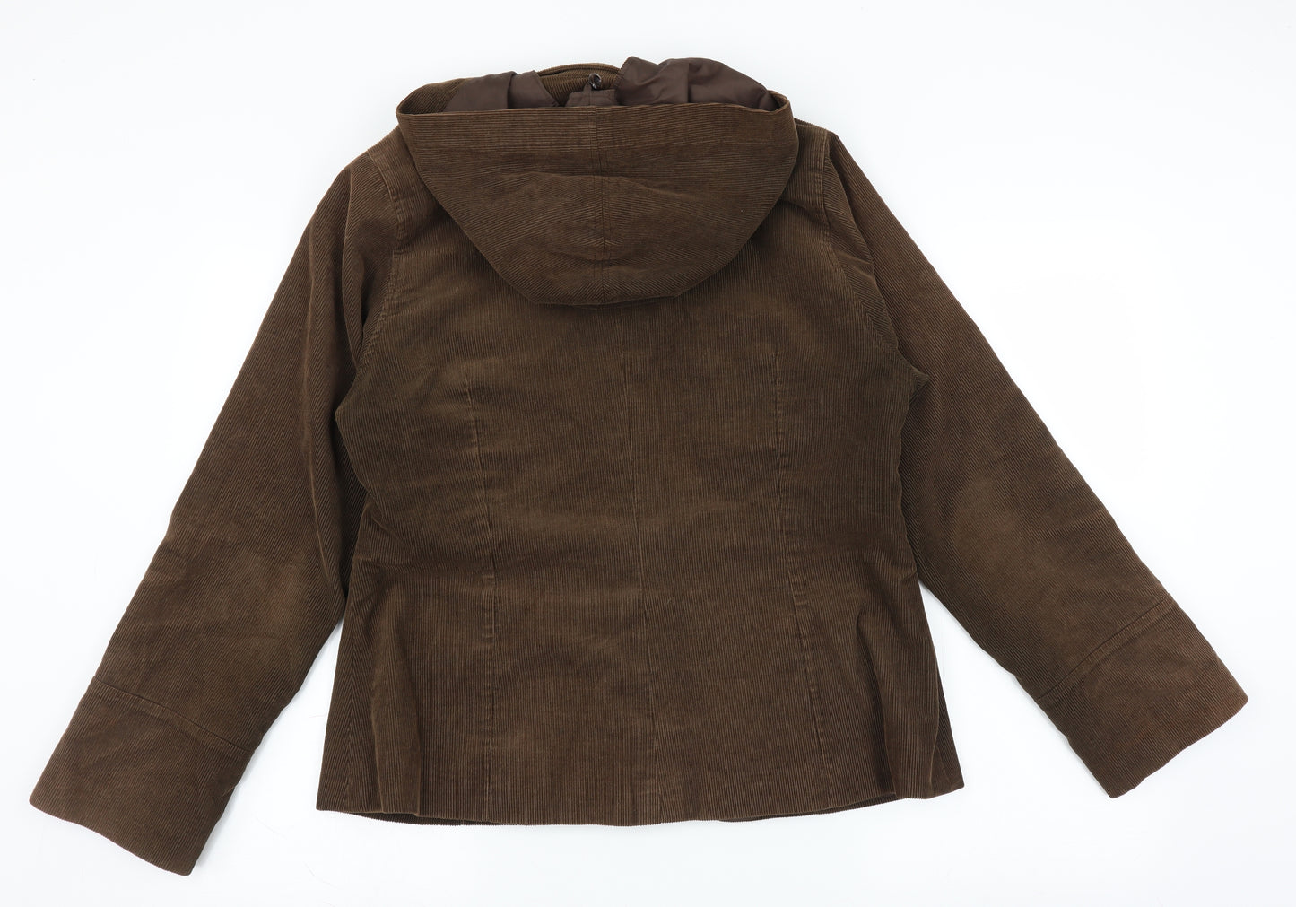 Preworn Womens Brown  Corduroy Jacket