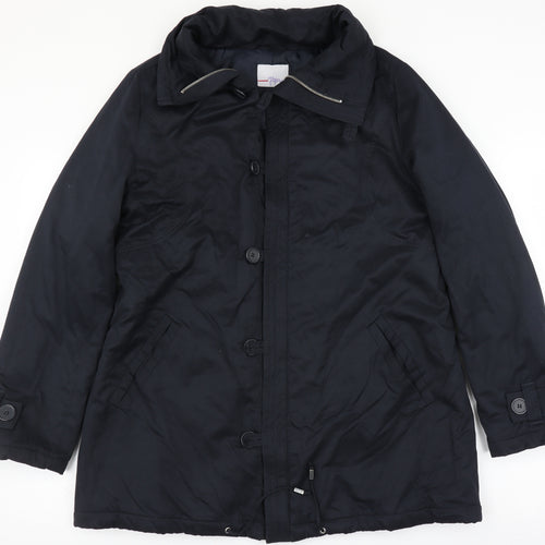 Papaya Womens Blue   Jacket Coat Size 16