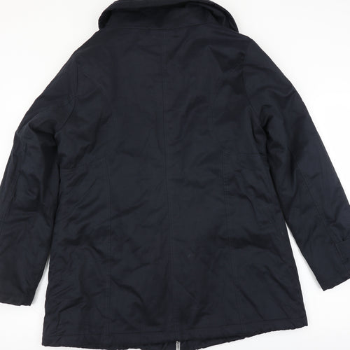 Papaya Womens Blue   Jacket Coat Size 16