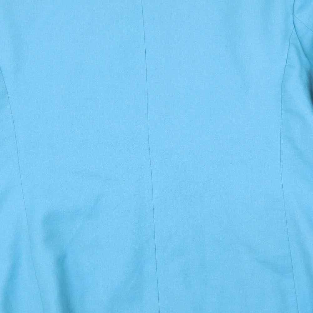 Vivienne Lawrence Womens Blue   Jacket Suit Jacket Size 18