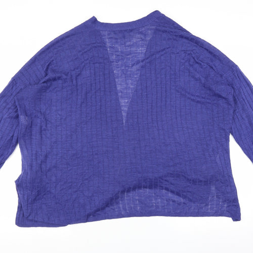 NEXT Womens Blue   Cardigan Jumper Size XL