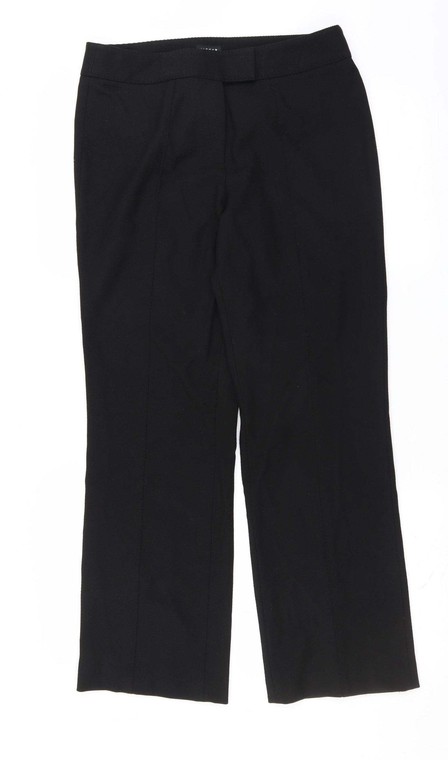 Jaeger Womens Black   Trousers  Size 12 L29 in
