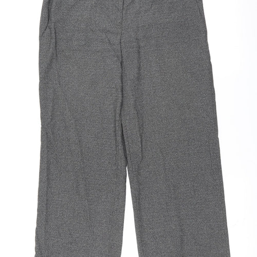 NEXT Womens Grey   Trousers  Size 16 L29 in - Wide leg