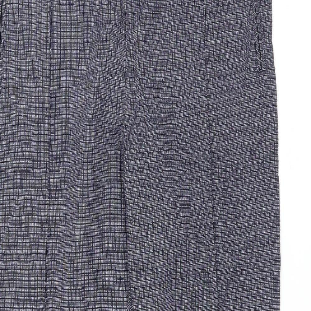 Marks and Spencer Womens Blue   Trousers  Size 12 L28 in