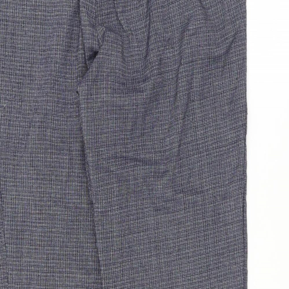 Marks and Spencer Womens Blue   Trousers  Size 12 L28 in