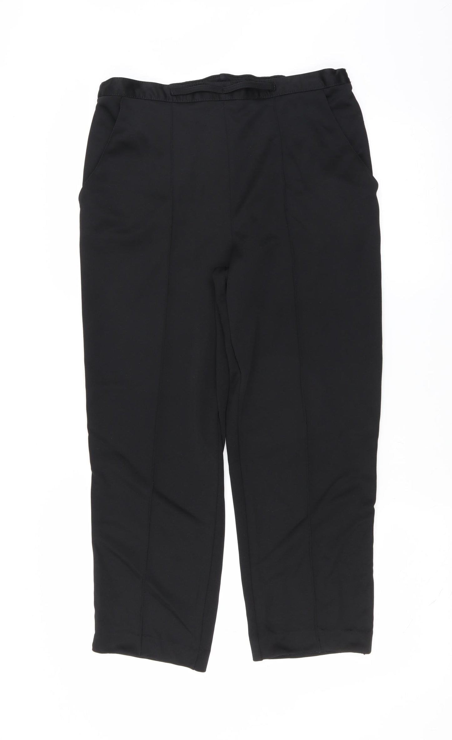Bonmarché Womens Black   Trousers  Size 12 L26 in - jogger style