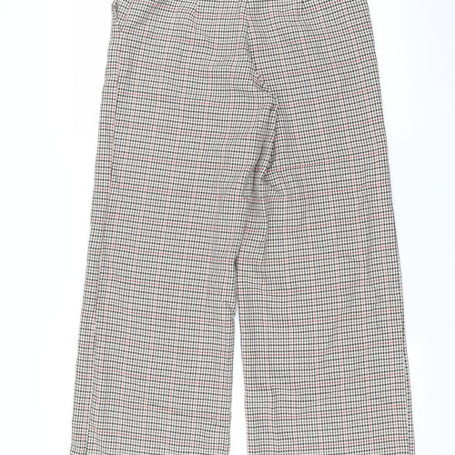 Primark Womens Beige Houndstooth  Trousers  Size 10 L30 in